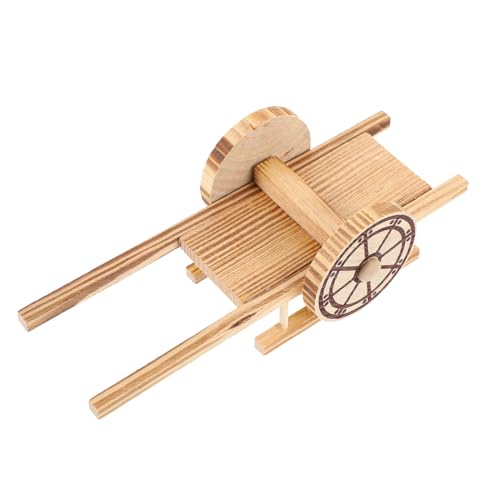 ARTSEWPLY Kreative Holzdekoration Handgezogener Flacher Wagen Antikes Design Künstlerisches Ornament Robuste Holzfigur Für Wohn und Fotodekoration ARTSEWPLY Kreative Holzdekoration Handgezogener Flacher Wagen Antikes Design Künstlerisches Ornament Robuste Holzfigur Für Wohn und Fotodekoration von ARTSEWPLY