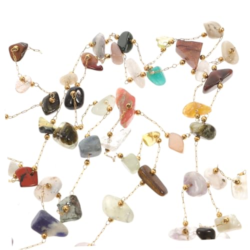 ARTSEWPLY Kristall Perlenstrang für DIY Natürliche Steine Wiederverwendbare Bastelmaterialien für Schmuckherstellung für Armbänder Ohrringe und Dekoration von ARTSEWPLY