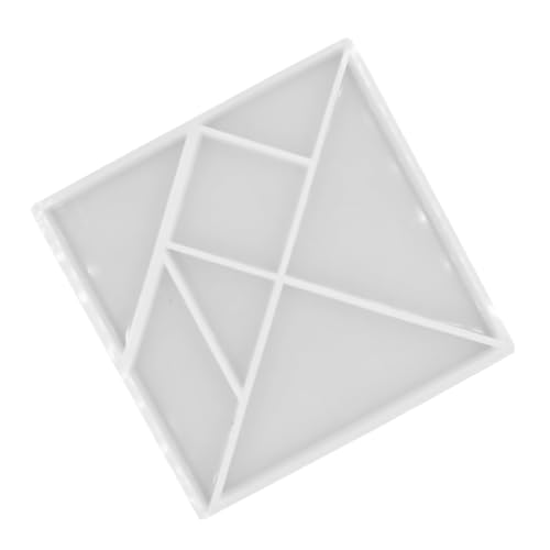 ARTSEWPLY Kristallklarer Silikon Tangram Mold für Epoxidharz DIY Puzzle Formen Flexible Silikonform für Schmuck Anhänger und Bastelornamente Leicht zu Reinigen und Wiederverwendbar ARTSEWPLY Kristallklarer Silikon Tangram Mold für Epoxidharz DIY Puzzle Formen Flexible Silikonform für Schmuck Anhänger und Bastelornamente Leicht zu Reinigen und Wiederverwendbar von ARTSEWPLY