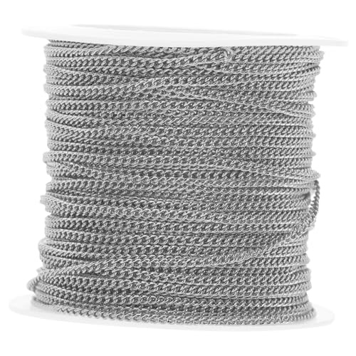 ARTSEWPLY Kupferkette DIY Schmuckmaterial Halbzeug für Halsketten Armbänder Polierte Glatte Oberfläche Vielseitig Verwendbar für Schmuckherstellung ARTSEWPLY Kupferkette DIY Schmuckmaterial Halbzeug für Halsketten Armbänder Polierte Glatte Oberfläche Vielseitig Verwendbar für Schmuckherstellung von ARTSEWPLY