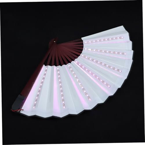 ARTSEWPLY LED Faltfächer mit Leuchteffekt Kreativer Performance Fächer für Partys Hochzeiten und Bühnenauftritte Einzigartiger Dekorativer Handfächer für Verschiedene Anlässe ARTSEWPLY LED Faltfächer mit Leuchteffekt Kreativer Performance Fächer für Partys Hochzeiten und Bühnenauftritte Einzigartiger Dekorativer Handfächer für Verschiedene Anlässe von ARTSEWPLY