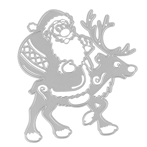 ARTSEWPLY Metallschablonen für Weihnachtsdeko DIY Schneidwerkzeuge für Bastelprojekte Stanzformen mit Festlichem Design für Scrapbooking und Handarbeiten Hochwertiges von ARTSEWPLY