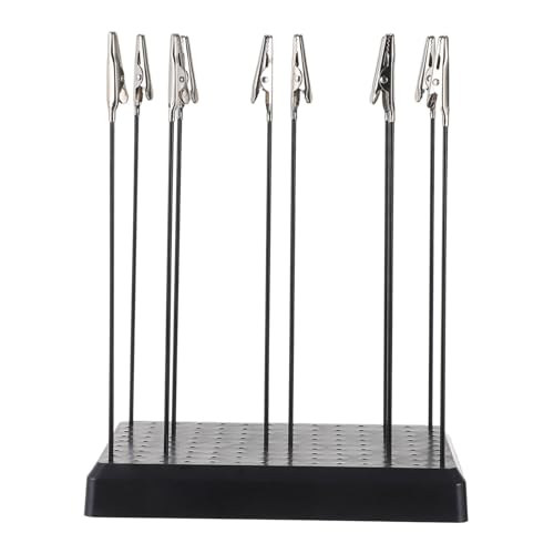 ARTSEWPLY Modell-malständer Mit Farbclip-Basis Alligator-Clips Für Lackierarbeiten Sprühlackieren Und Trocknen Von Modellbauteilen von ARTSEWPLY