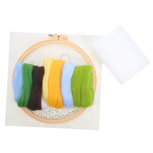ARTSEWPLY Nadelfilz für Anfänger mit Komplett Wollfilz Diy Kit Werkzeugen und Anleitung Herbstliche Deko für Familienbasteln und Kreative Handwerksprojekte von ARTSEWPLY
