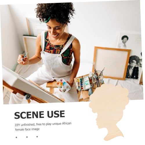 ARTSEWPLY Naturbelassene Holzscheiben Kopfform DIY Basteln Holzplättchen zum Bemalen und Dekorieren Handgefertigte Holz kopf Zuschnitte für Wandornamente und Kreative Heimdekoration ARTSEWPLY Naturbelassene Holzscheiben Kopfform DIY Basteln Holzplättchen zum Bemalen und Dekorieren Handgefertigte Holz kopf Zuschnitte für Wandornamente und Kreative Heimdekoration von ARTSEWPLY