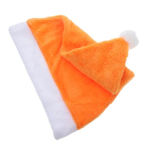 ARTSEWPLY Orange Weihnachtsmütze aus Plüsch Singend und Tanzend Kostüm Zubehör Weiche Santa Mütze für Fasching Karneval Weihnachtsfeier und Festtagsdekoration ARTSEWPLY Orange Weihnachtsmütze aus Plüsch Singend und Tanzend Kostüm Zubehör Weiche Santa Mütze für Fasching Karneval Weihnachtsfeier und Festtagsdekoration von ARTSEWPLY