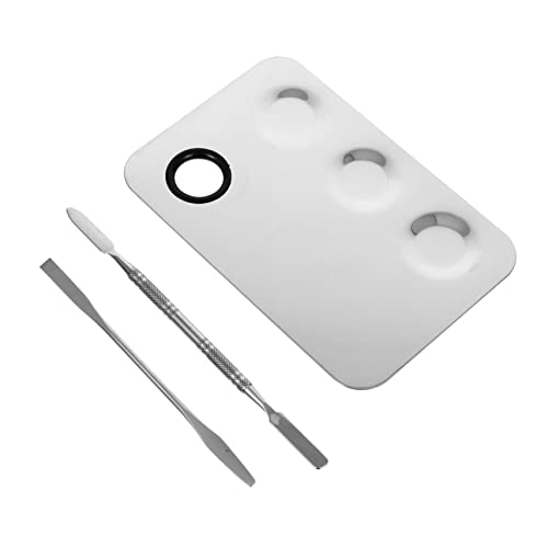 ARTSEWPLY Professionelle Nagelkunst Mischpalette Mit Spateln Edelstahl Make-up Mischpalette Für Farben Für Nageldesign Kosmetik Und Anwendungen Teiliges ARTSEWPLY Professionelle Nagelkunst Mischpalette Mit Spateln Edelstahl Make-up Mischpalette Für Farben Für Nageldesign Kosmetik Und Anwendungen Teiliges von ARTSEWPLY