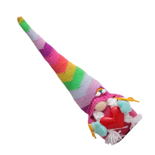 ARTSEWPLY Rainbow GNOME Doll Faceless Hochwertige Dekoration für Kinderzimmer und Wohnräume für Herbstdeko und Feste Handgefertigt von ARTSEWPLY