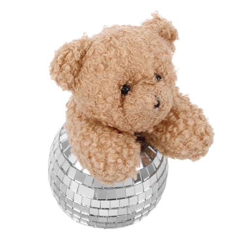 ARTSEWPLY Reflektierender Disco Spiegelbär aus Glas Handgefertigte Dekofigur Starrer Bären Ornament für Tisch Party Geburtstag Hochzeit Einzigartiger Spiegel Dekobär ARTSEWPLY Reflektierender Disco Spiegelbär aus Glas Handgefertigte Dekofigur Starrer Bären Ornament für Tisch Party Geburtstag Hochzeit Einzigartiger Spiegel Dekobär von ARTSEWPLY