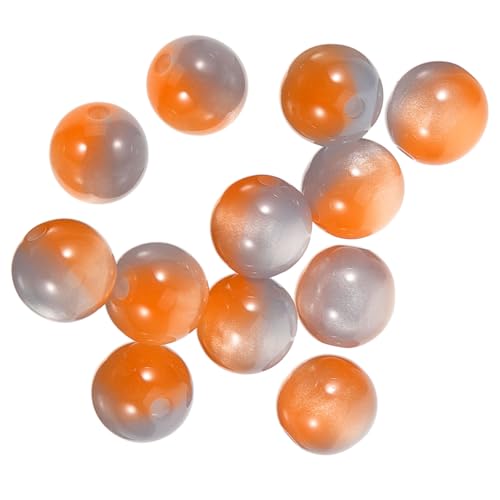 ARTSEWPLY Resin Perlen Rund Orange Blau DIY Schmuckperlen für Armbänder Bastelperlen Lose Schmuckherstellung Zubehör für Handgemachte Dekorationen ARTSEWPLY Resin Perlen Rund Orange Blau DIY Schmuckperlen für Armbänder Bastelperlen Lose Schmuckherstellung Zubehör für Handgemachte Dekorationen von ARTSEWPLY
