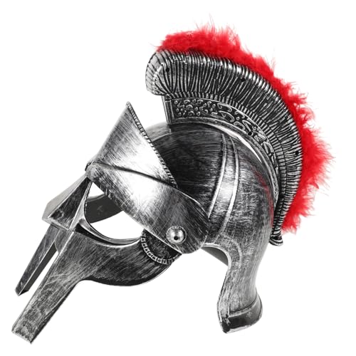 ARTSEWPLY Römischer Soldatenhelm Verstellbarem Sitz Detailreich Gestaltet für Authentisches Warrior Kostüm für Cosplay Themenpartys und Theateraufführungen ARTSEWPLY Römischer Soldatenhelm Verstellbarem Sitz Detailreich Gestaltet für Authentisches Warrior Kostüm für Cosplay Themenpartys und Theateraufführungen von ARTSEWPLY