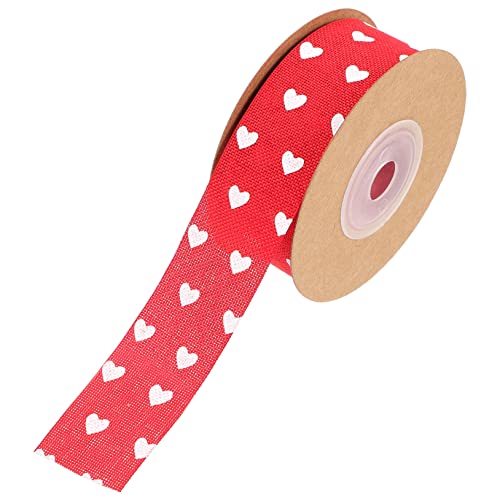 ARTSEWPLY Rote Geschenkband für Hochzeit und DIY Dekoration Hochwertiges Langlebiges Bastelband für Geschenkverpackung und Blumenarrangements Yards Imitation Leinenmaterial für Kreative ARTSEWPLY Rote Geschenkband für Hochzeit und DIY Dekoration Hochwertiges Langlebiges Bastelband für Geschenkverpackung und Blumenarrangements Yards Imitation Leinenmaterial für Kreative von ARTSEWPLY