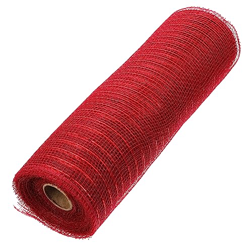 ARTSEWPLY Rotes Netzband für Dekoration Dekoratives PP Band für DIY Handwerke und Blumenarrangements Robustes Elegantes Design für Hochzeiten und Feste ARTSEWPLY Rotes Netzband für Dekoration Dekoratives PP Band für DIY Handwerke und Blumenarrangements Robustes Elegantes Design für Hochzeiten und Feste von ARTSEWPLY