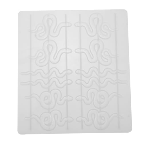 ARTSEWPLY Schlangenförmige Silikon Gießform für DIY Epoxidharz Schmuck Ohrringe Schlüsselanhänger Flexible Langlebige Form für Kreative Anhänger Herstellung ARTSEWPLY Schlangenförmige Silikon Gießform für DIY Epoxidharz Schmuck Ohrringe Schlüsselanhänger Flexible Langlebige Form für Kreative Anhänger Herstellung von ARTSEWPLY