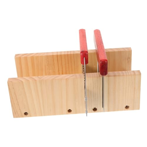 ARTSEWPLY Seifenschneider aus Holz mit Doppel Drahtschlitzen Präzises Schneidwerkzeug für Handgemachte Seifen Multifunktional Geeignet für DIY Seifenherstellung und Rohseife Einfache ARTSEWPLY Seifenschneider aus Holz mit Doppel Drahtschlitzen Präzises Schneidwerkzeug für Handgemachte Seifen Multifunktional Geeignet für DIY Seifenherstellung und Rohseife Einfache von ARTSEWPLY