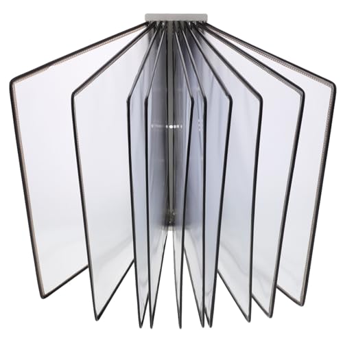 ARTSEWPLY Seitiger Wand Flip Organizer aus Robustem Stapelbarer Dokumentenhalter für Büro und Bibliothek Platzsparende Wandablage zur Effizienten Aufbewahrung und Schnellen Dokumentenzugriff von ARTSEWPLY