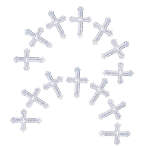 ARTSEWPLY Silbernes Kreuz-glitzer-konfetti Funkelndes Streudekor für Taufe Kommunion Religiöse Feier Vielseitig für Hochzeit Shower Leichte Langlebige Tischdekoration ARTSEWPLY Silbernes Kreuz-glitzer-konfetti Funkelndes Streudekor für Taufe Kommunion Religiöse Feier Vielseitig für Hochzeit Shower Leichte Langlebige Tischdekoration von ARTSEWPLY