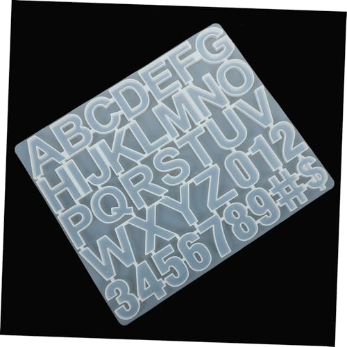 ARTSEWPLY Silikonform Buchstaben und Zahlen Silikon Gießform für DIY Schmuckherstellung Anhänger Basteln mit Epoxidharz Einfache Handhabung Kreative Gestaltungsmöglichkeiten für ARTSEWPLY Silikonform Buchstaben und Zahlen Silikon Gießform für DIY Schmuckherstellung Anhänger Basteln mit Epoxidharz Einfache Handhabung Kreative Gestaltungsmöglichkeiten für von ARTSEWPLY