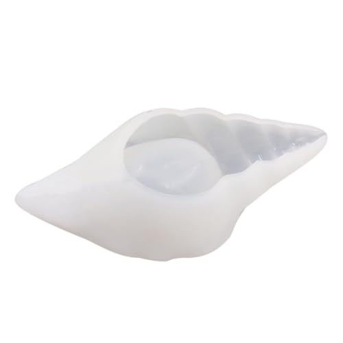 ARTSEWPLY Silikonform für DIY Epoxidharz Aufbewahrungsbox Muschelform Flexible Langlebige Gießform für Kreative Kristallharz Bastelprojekte und Handgemachte Conch Storage Container von ARTSEWPLY