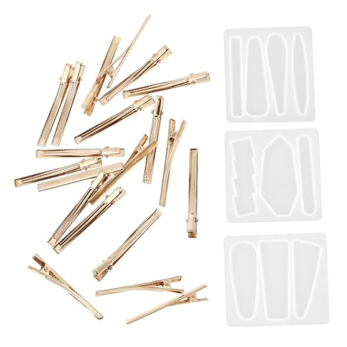 ARTSEWPLY Silikonform für Haarspangen Teiliges DIY Epoxidharz Gießform für Handgemachte Haarclip Bastelarbeiten Leicht zu Reinigen Antihaftbeschichtet für Kreative Schmuckherstellung ARTSEWPLY Silikonform für Haarspangen Teiliges DIY Epoxidharz Gießform für Handgemachte Haarclip Bastelarbeiten Leicht zu Reinigen Antihaftbeschichtet für Kreative Schmuckherstellung von ARTSEWPLY