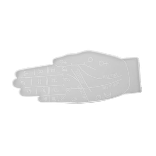 ARTSEWPLY Silikonform für Untersetzer mit Palmistry Design DIY Gießform für Kreative Kristallharz Tabletts und Dekorative Palmles Geeignet für Epoxidharz Bastelprojekte und Serviertabletts ARTSEWPLY Silikonform für Untersetzer mit Palmistry Design DIY Gießform für Kreative Kristallharz Tabletts und Dekorative Palmles Geeignet für Epoxidharz Bastelprojekte und Serviertabletts von ARTSEWPLY