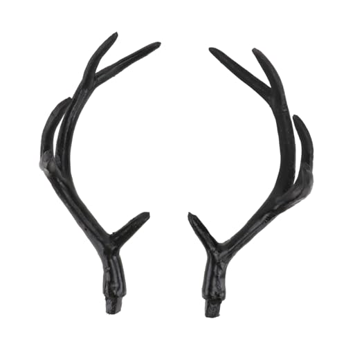 ARTSEWPLY Simulierte Hirschgeweih Haarreif DIY Kopfschmuck Schwarzes Geweih Kostüm Accessoire für Karneval Fasching Party Frauen Mädchen ARTSEWPLY Simulierte Hirschgeweih Haarreif DIY Kopfschmuck Schwarzes Geweih Kostüm Accessoire für Karneval Fasching Party Frauen Mädchen von ARTSEWPLY