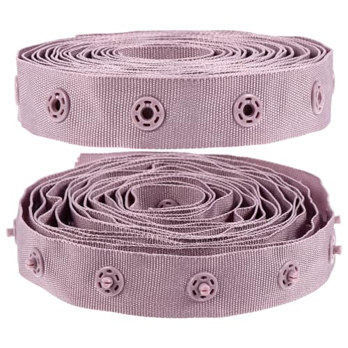 ARTSEWPLY Snap Button Belt DIY Nähen Stoffband Druckknopf Gurtband Lila Strap für Bekleidung Handwerk Nähen Zubehör ARTSEWPLY Snap Button Belt DIY Nähen Stoffband Druckknopf Gurtband Lila Strap für Bekleidung Handwerk Nähen Zubehör von ARTSEWPLY