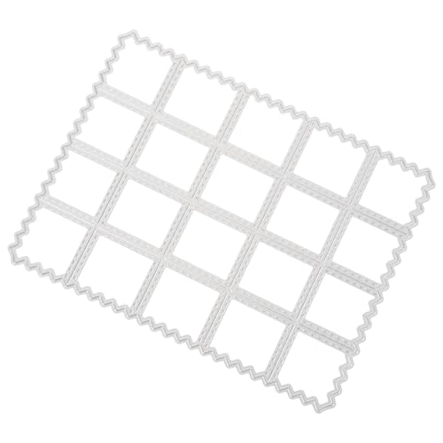 ARTSEWPLY Stanzschablone für Kartenherstellung Metallstanzform Handgefertigte Stanzform Prägeschablone für Bastelarbeiten Selbstgemacht Scrapbooking Rechteckige Stanzungen von ARTSEWPLY