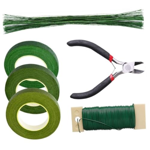 ARTSEWPLY Teiliges DIY Blumenbindedraht Set mit Blumendraht Papierwickeldraht Doppelseitigem Klebeband und Schere Geeignet für Trockenblumenbasteln Floristik und Geschenkverpackungen ARTSEWPLY Teiliges DIY Blumenbindedraht Set mit Blumendraht Papierwickeldraht Doppelseitigem Klebeband und Schere Geeignet für Trockenblumenbasteln Floristik und Geschenkverpackungen von ARTSEWPLY