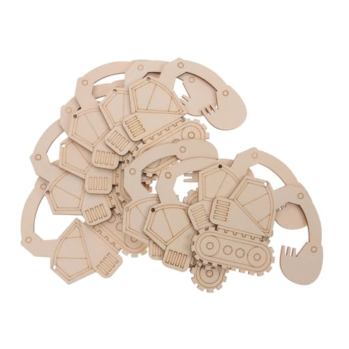 ARTSEWPLY Teiliges Hängende Holzscheiben Baggermotiv zum Bemalen DIY Basteln Handwerk Holzstücke für Partydekoration und Kreative Geschenke ARTSEWPLY Teiliges Hängende Holzscheiben Baggermotiv zum Bemalen DIY Basteln Handwerk Holzstücke für Partydekoration und Kreative Geschenke von ARTSEWPLY
