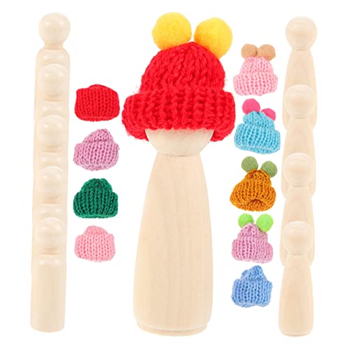 ARTSEWPLY Teiliges Holz Puppen zum Bemalen Naturbelassene DIY Holzfiguren mit Zufälligen Mützenfarben Leichte Spielzeuge Robustem Holz für Basteln und Dekoration Zufällige Zufällige Farbe ARTSEWPLY Teiliges Holz Puppen zum Bemalen Naturbelassene DIY Holzfiguren mit Zufälligen Mützenfarben Leichte Spielzeuge Robustem Holz für Basteln und Dekoration Zufällige Zufällige Farbe von ARTSEWPLY