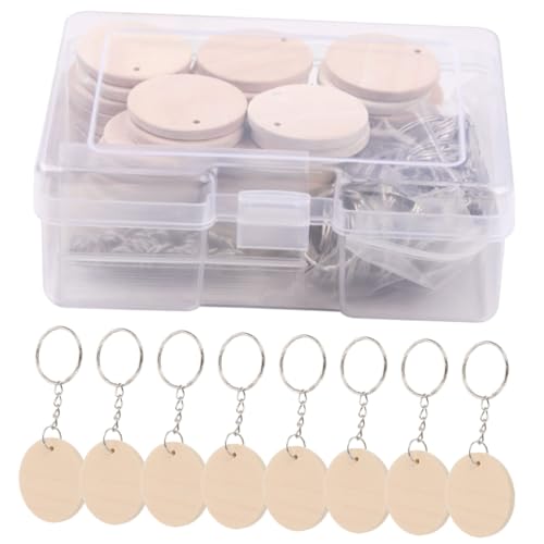 ARTSEWPLY Teiliges Set Runde Holzscheiben mit Naturbelassene Schlüsselanhänger Rohlinge für DIY Basteln Handbemalte Anhänger als für und Familien Vielseitige Holzplättchen zum Dekorieren ARTSEWPLY Teiliges Set Runde Holzscheiben mit Naturbelassene Schlüsselanhänger Rohlinge für DIY Basteln Handbemalte Anhänger als für und Familien Vielseitige Holzplättchen zum Dekorieren von ARTSEWPLY