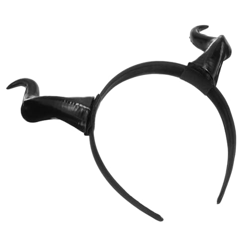 ARTSEWPLY Teufelshörner Haarreif Damen Halloween Cosplay Party Horns Stirnband Leichtes Langlebiges PP Dämonenhorn Kostüm Accessoire für Fasching Karneval Renaissance Bühnenauftritt ARTSEWPLY Teufelshörner Haarreif Damen Halloween Cosplay Party Horns Stirnband Leichtes Langlebiges PP Dämonenhorn Kostüm Accessoire für Fasching Karneval Renaissance Bühnenauftritt von ARTSEWPLY