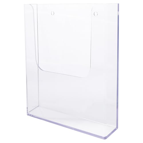 ARTSEWPLY Transparenter Wandhalter aus Kunststoff für Broschüren und Dateien Langlebiger Wandorganizer mit Großer Kapazität Praktische Wandmontage für Büro und Zuhause ARTSEWPLY Transparenter Wandhalter aus Kunststoff für Broschüren und Dateien Langlebiger Wandorganizer mit Großer Kapazität Praktische Wandmontage für Büro und Zuhause von ARTSEWPLY