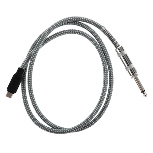 ARTSEWPLY USB C Audiokabel für Gitarre Smartphone PC Aufnahme Langlebiges Kompaktes Kabel mit Hoher Klangqualität und Einfacher Handhabung für Musiker und Aufnahmegeräte von ARTSEWPLY
