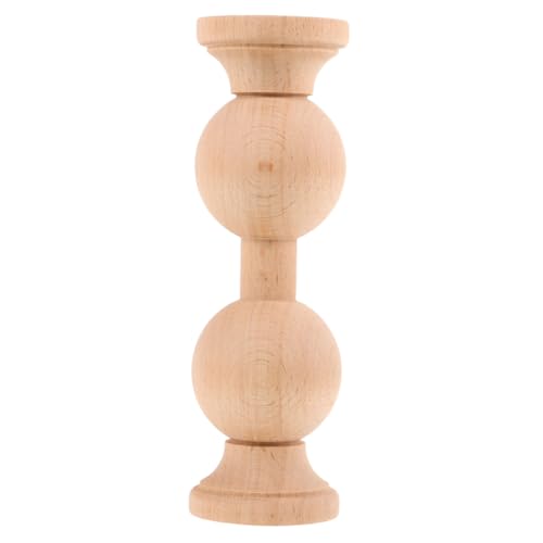 ARTSEWPLY Unfinished Handcarved Wooden Post Finials Decorative Bed Post Toppers Flagpole Topper For DIY Staircases Curtain Rods Home Furniture With Smooth Polished Surface Elegant Luxury ARTSEWPLY Unfinished Handcarved Wooden Post Finials Decorative Bed Post Toppers Flagpole Topper For DIY Staircases Curtain Rods Home Furniture With Smooth Polished Surface Elegant Luxury von ARTSEWPLY