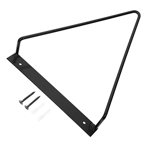 ARTSEWPLY Wandregal Dreieckig Schallplatten Regal Wandhalterung Vinylplatten Aufbewahrung für Bücher Magazine Stabiler Wandmontage Organizer für Büro Wohnzimmer Schwarz ARTSEWPLY Wandregal Dreieckig Schallplatten Regal Wandhalterung Vinylplatten Aufbewahrung für Bücher Magazine Stabiler Wandmontage Organizer für Büro Wohnzimmer Schwarz von ARTSEWPLY
