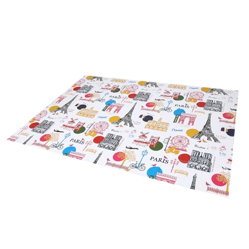 ARTSEWPLY Wasserdichte Peva Tischdecke für Malen Abwischbare Strapazierfähige Malunterlage mit Cartoon Motiv Schmutzabweisende Tischmatte für Kunst und Spieltisch von ARTSEWPLY