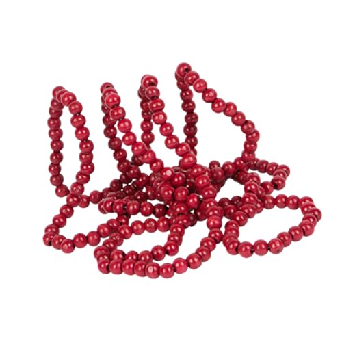 ARTSEWPLY Weiße Korallenperlen Lose Rundperlen Schmuck DIY Zubehör für Weihnachtsbaum Deko Armbänder Halsketten Anhänger Kreative Bastelideen von ARTSEWPLY