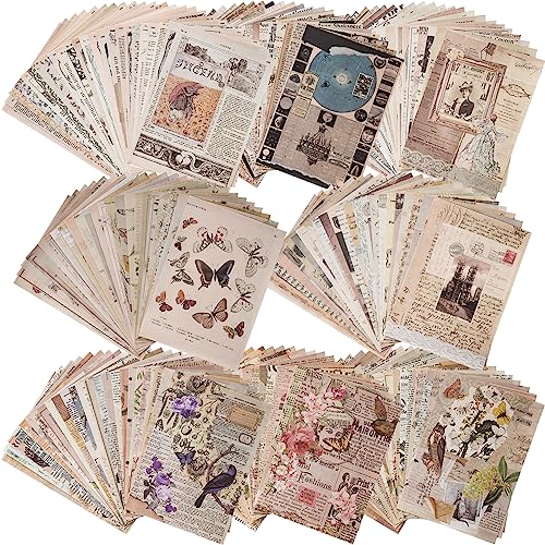 192 Blatt Scrapbook Papier, Journaling Scrapbooking Supplies Craft Paper Kits Vintage Room Decor Poster Decoupage Paper Ephemera for Junk Journals Bullet Journal Card Making Decorative Background 192 Blatt Scrapbook Papier, Journaling Scrapbooking Supplies Craft Paper Kits Vintage Room Decor Poster Decoupage Paper Ephemera for Junk Journals Bullet Journal Card Making Decorative Background von ARTSMONA