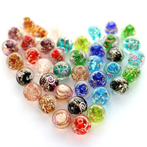 Artsy Crafts Glühwürmchen-Perlen, sortiert, leuchtet im Dunkeln, 12 mm, europäische Lampwork, leuchtende Glasperlen für Schmuckherstellung, Charm-Armbänder, Halsketten, Ohrringe, Basteln (gemischt, 40 Artsy Crafts Glühwürmchen-Perlen, sortiert, leuchtet im Dunkeln, 12 mm, europäische Lampwork, leuchtende Glasperlen für Schmuckherstellung, Charm-Armbänder, Halsketten, Ohrringe, Basteln (gemischt, 40 von ARTSY CRAFTS INC