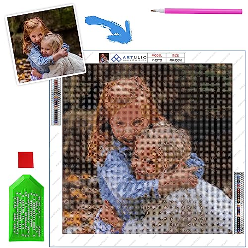 ARTULIO Diamond Painting Eigenes Foto - 80x40 cm – Diamond Painting Foto Personalisiert ARTULIO Diamond Painting Eigenes Foto - 80x40 cm – Diamond Painting Foto Personalisiert von ARTULIO