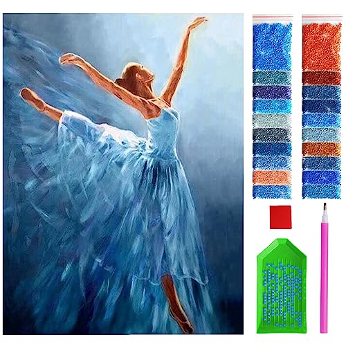 ARTULIO Diamond Painting Full Frau Set – 5D Diamant Painting Bilder 30x40 cm mit Diamond Painting Zubehör für Kinder und Erwachsene - Crystal Art für Home Wand Deko ARTULIO Diamond Painting Full Frau Set – 5D Diamant Painting Bilder 30x40 cm mit Diamond Painting Zubehör für Kinder und Erwachsene - Crystal Art für Home Wand Deko von ARTULIO