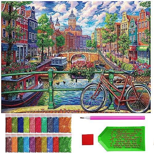ARTULIO Diamond Painting Set – 5D Diamant Painting Bilder 30x40 cm mit Diamond Painting Zubehör für Kinder und Erwachsene - Crystal Art für Home Wand Deko ARTULIO Diamond Painting Set – 5D Diamant Painting Bilder 30x40 cm mit Diamond Painting Zubehör für Kinder und Erwachsene - Crystal Art für Home Wand Deko von ARTULIO