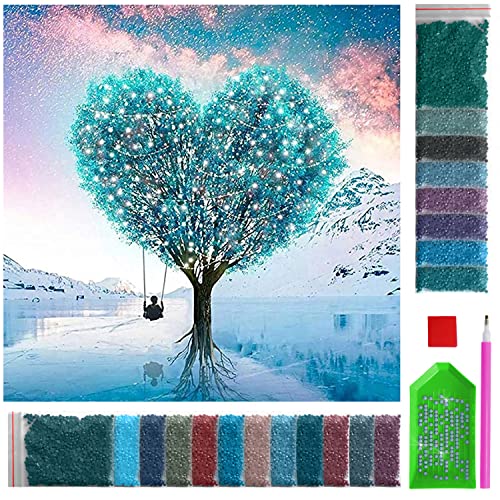 ARTULIO Diamond Painting Set 30x30 cm Schwingen – 5D Diamant Painting Bilder Kinder mit Daiments Painting Zubehör für Kinder und Erwachsene - Crystal Art für Home Wand Deko von ARTULIO