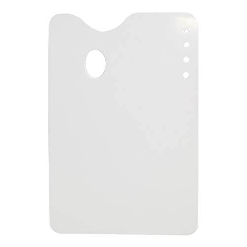 ARTWAY - Mischpalette - rechteckig & flach - groß - 350 x 235 mm (14 x 9), Flat, Weiß, 1 Stück von ARTWAY