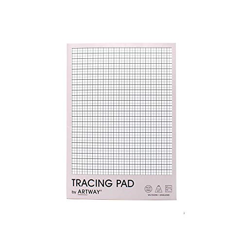 Artway - Premium-Transparentpapier-Block - schwere Qualität, 112 g/m² - 40 Blatt - A4, Weiß Artway - Premium-Transparentpapier-Block - schwere Qualität, 112 g/m² - 40 Blatt - A4, Weiß von ARTWAY