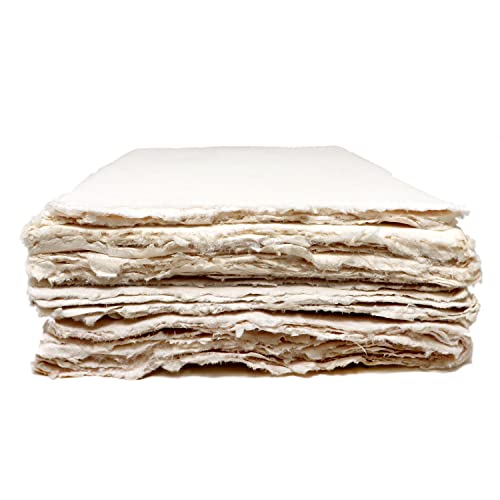 Artway INDIGO - Hadernpapier 250 g/m² - handgeschöpft - 100% Baumwolle - glatte Textur - A5 von ARTWAY