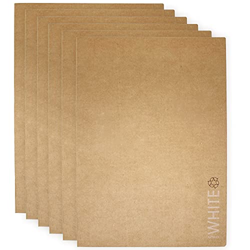 Artway - Skizzenheft - Umschlag aus Kraftpapier - Recycling-Qualität - 28 Seiten mit 130 g/m² - A3 - Weißes Papier - 6 Stück Artway - Skizzenheft - Umschlag aus Kraftpapier - Recycling-Qualität - 28 Seiten mit 130 g/m² - A3 - Weißes Papier - 6 Stück von ARTWAY