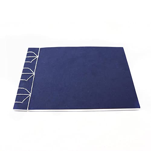 ARTWAY Tree Free Notizbuch mit japanischem Stick, A5, Querformat, Blau von ARTWAY